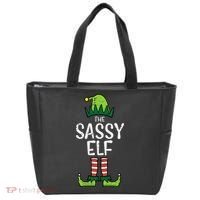 Festive Elf Xmas Matching Holiday Outfits Tote Bag thumb 0