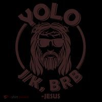 Funny Easter YOLO JK BRB Jesus Coffee Mug thumb 5
