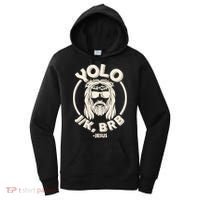Funny Easter YOLO JK BRB Jesus Women's Hoodie thumb 0