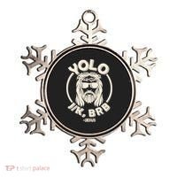Funny Easter YOLO JK BRB Jesus Ornament thumb 0