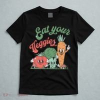 funny Eat your Veggies retro 90s style Vegetable T-Shirt thumb 5