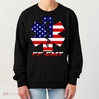 FF-EMT Firefighter Emergency Medical Tech Women's Sweatshirt thumb 0