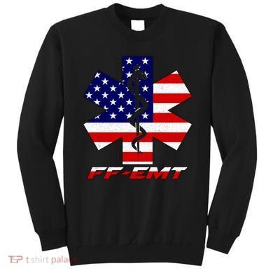 FF-EMT Firefighter Emergency Medical Tech Sweatshirt
