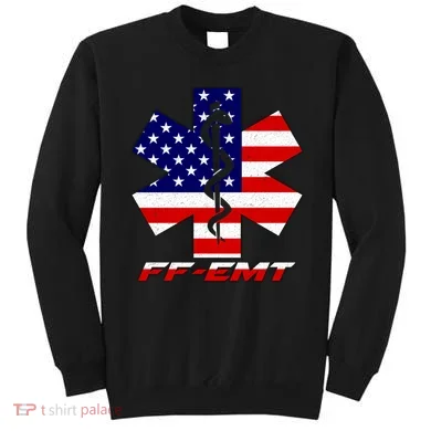 FF-EMT Firefighter Emergency Medical Tech Sweatshirt