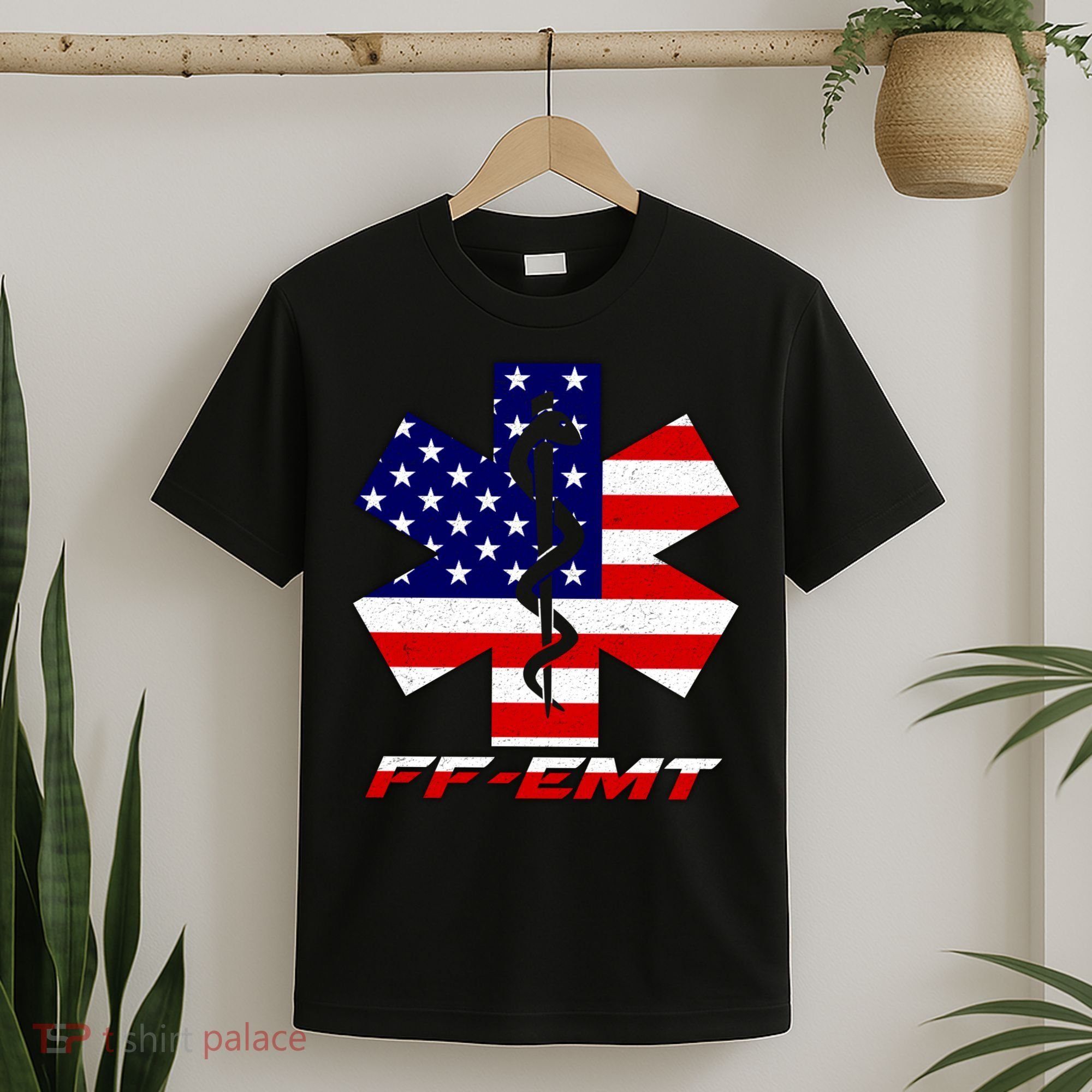 FF-EMT Firefighter Emergency Medical Tech T-Shirt