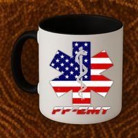FF-EMT Firefighter Emergency Medical Tech Coffee Mug thumb 2