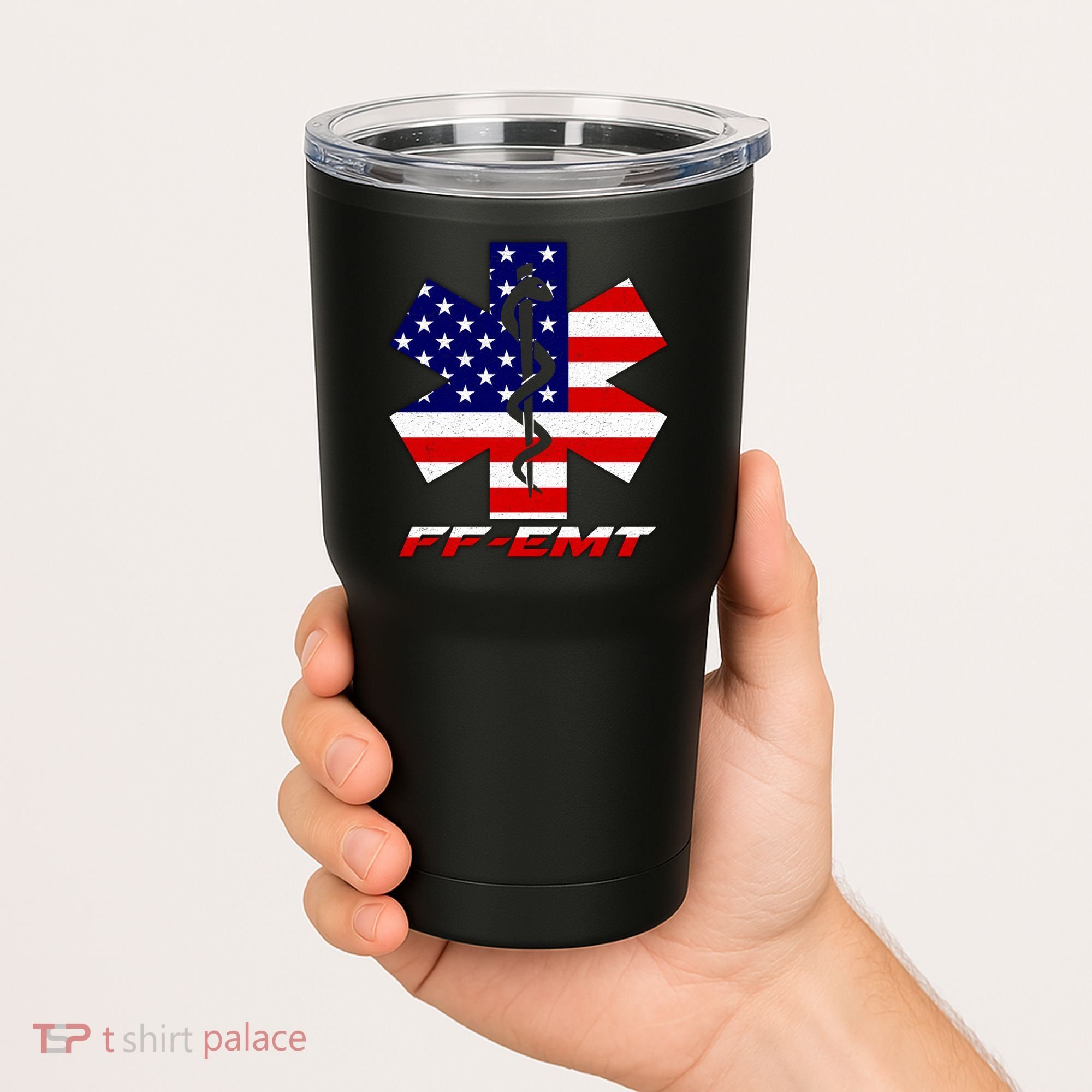FF-EMT Firefighter Emergency Medical Tech Tumbler