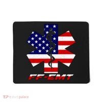 FF-EMT Firefighter Emergency Medical Tech Mousepad thumb 0