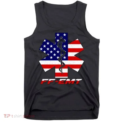 FF-EMT Firefighter Emergency Medical Tech Tank Top