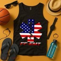 FF-EMT Firefighter Emergency Medical Tech Tank Top thumb 4