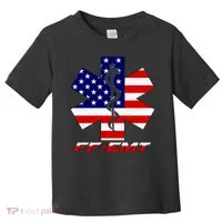 FF-EMT Firefighter Emergency Medical Tech Toddler T-Shirt thumb 0