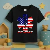 FF-EMT Firefighter Emergency Medical Tech Toddler T-Shirt thumb 3