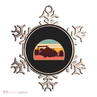 Racing Car Retro Vintage Colors Ornament