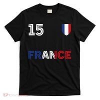 French Football 15 Jersey France Soccer Fan T-Shirt thumb 0
