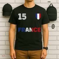 French Football 15 Jersey France Soccer Fan T-Shirt thumb 6
