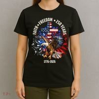 Faith Freedom 250 Years 1776-2026 T-Shirt thumb 4