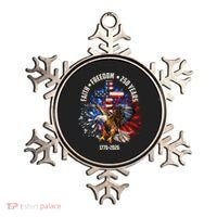 Faith Freedom 250 Years 1776-2026 Ornament thumb 0