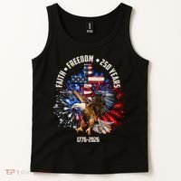 Faith Freedom 250 Years 1776-2026 Tank Top thumb 2