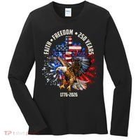 Faith Freedom 250 Years 1776-2026 Women's Long Sleeve Shirt thumb 0