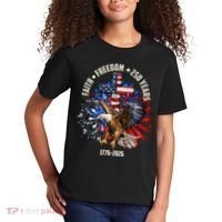 Faith Freedom 250 Years 1776-2026 Kids T-Shirt thumb 2