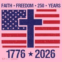 Faith Freedom 250 Years Anniversary Coaster thumb 2