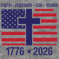 Faith Freedom 250 Years Anniversary Toddler Hoodie thumb 2