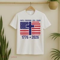 Faith Freedom 250 Years Anniversary T-Shirt thumb 2