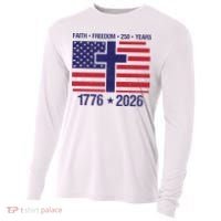 Faith Freedom 250 Years Anniversary Cooling Performance Long Sleeve Crew thumb 0
