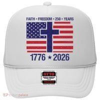 Faith Freedom 250 Years Anniversary Hat thumb 0