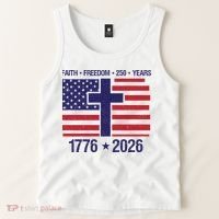 Faith Freedom 250 Years Anniversary Tank Top thumb 2