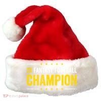 Fantasy Football 2 Time Winner Champ Champion Cool Gift Santa Hat thumb 0