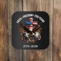 Faith Freedom 250 Years 1776-2026 Independence Coaster thumb 0