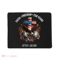 Faith Freedom 250 Years 1776-2026 Independence Mousepad thumb 0