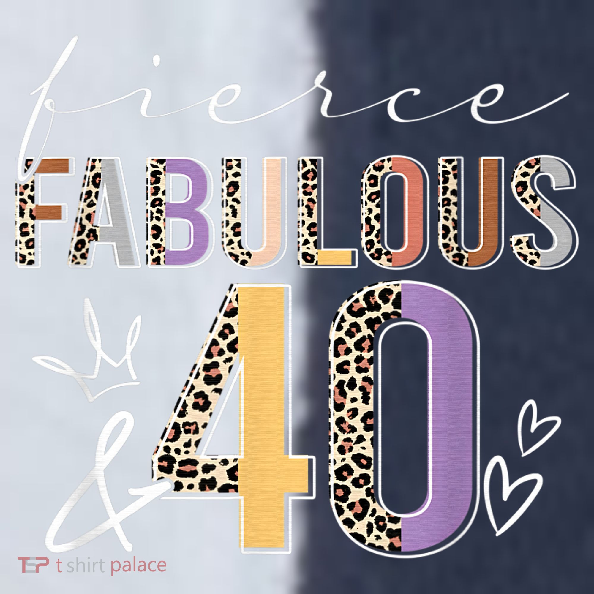 Fierce Fabulous & 40 Years Old Boho Leopard 40th Birthday Sport-Tek Competitor United Soccer Jersey