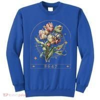 Floral Feminist 8647 Anti Trump Human Right Sweatshirt thumb 0