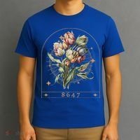 Floral Feminist 8647 Anti Trump Human Right T-Shirt thumb 3