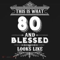 Funny For 80 Year Old Man Woman Happy Birthday Gifts Women's Tank Top thumb 5