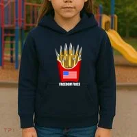 Freedom Fries Kids Hoodie thumb 3