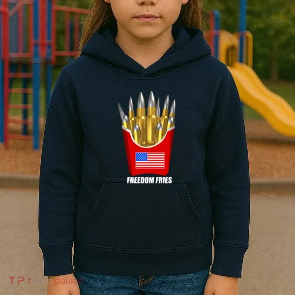 Freedom Fries Kids Hoodie
