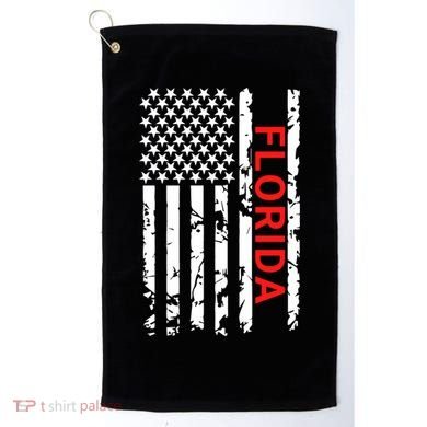 Florida Fl And Gift Golf Towel