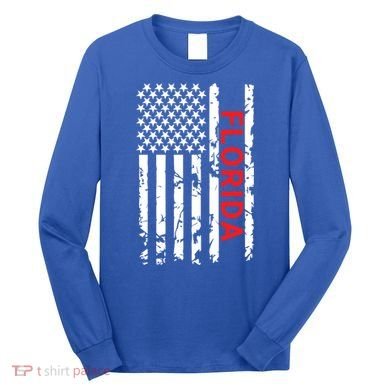 Florida Fl And Gift Long Sleeve Shirt