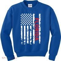 Florida Fl And Gift Kids Sweatshirt thumb 0