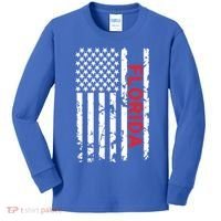 Florida Fl And Gift Kids Long Sleeve Shirt thumb 0