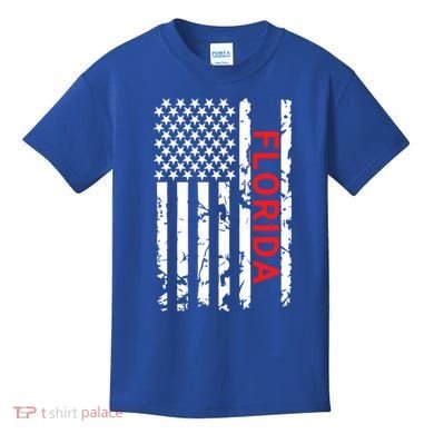 Florida Fl And Gift Kids T-Shirt