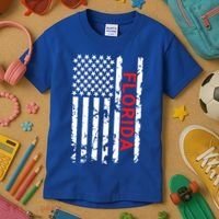 Florida Fl And Gift Kids T-Shirt thumb 3