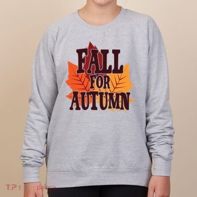 Fall For Autumn Nature Leaves Women's Sweatshirt