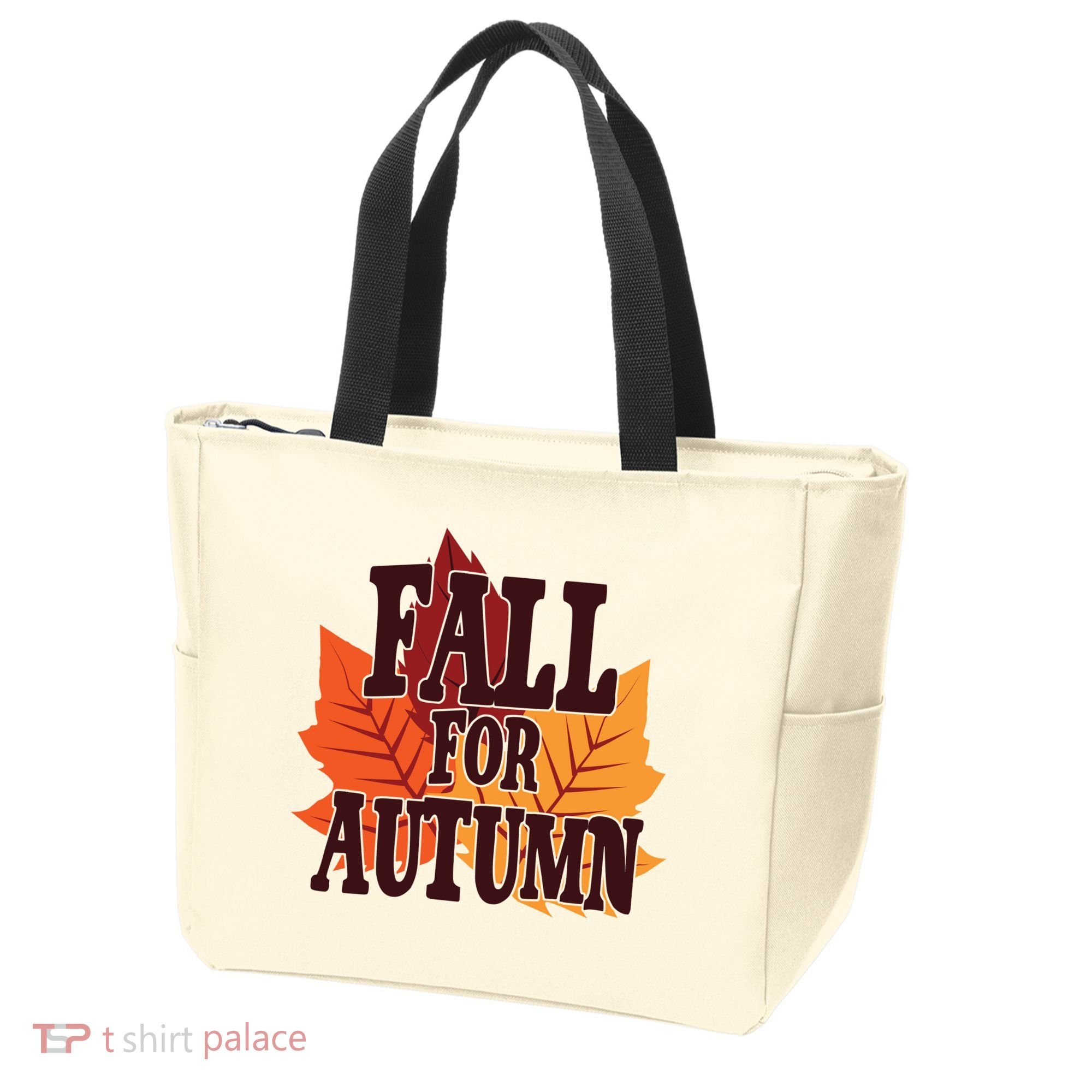 Fall For Autumn Nature Leaves Tote Bag