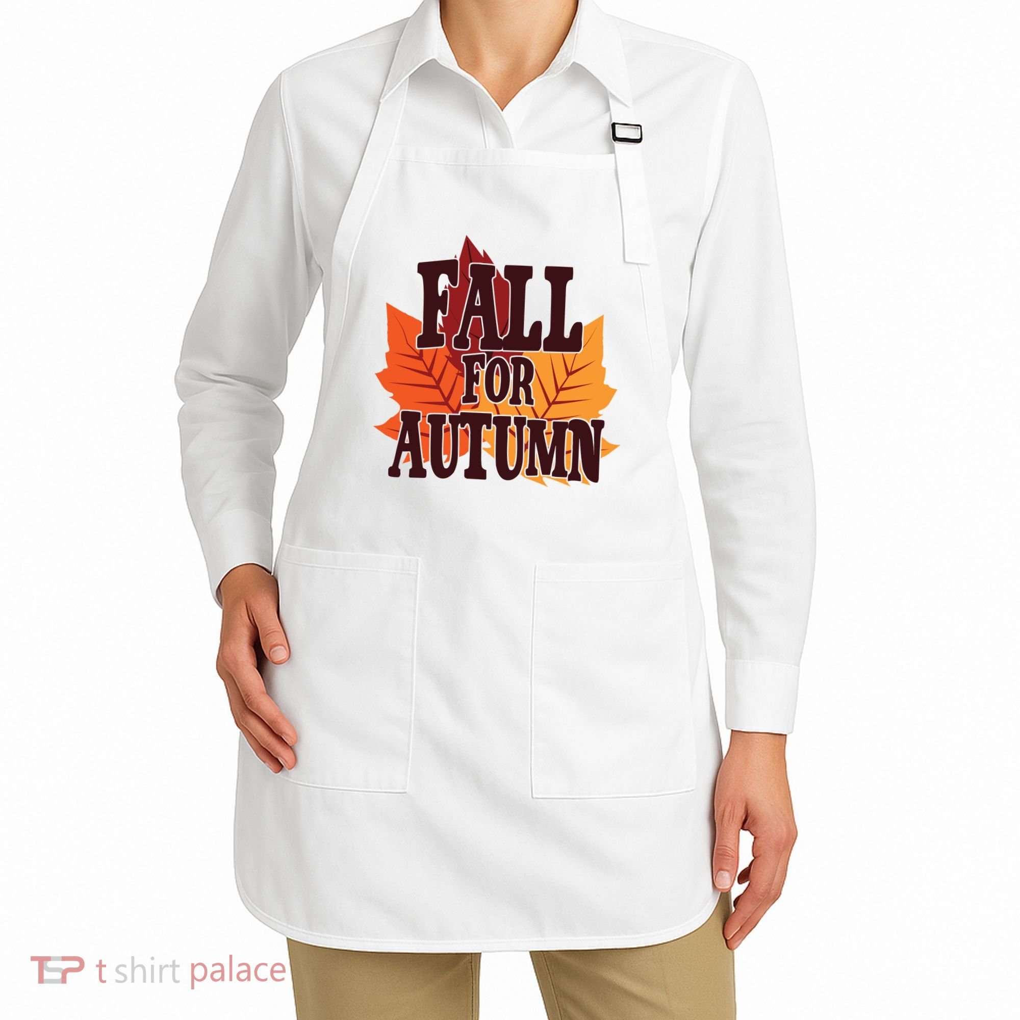 Fall For Autumn Nature Leaves Apron