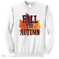 Fall For Autumn Nature Leaves Sweatshirt thumb 0