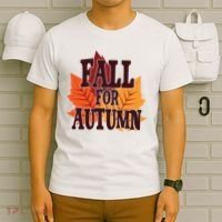 Fall For Autumn Nature Leaves T-Shirt thumb 6